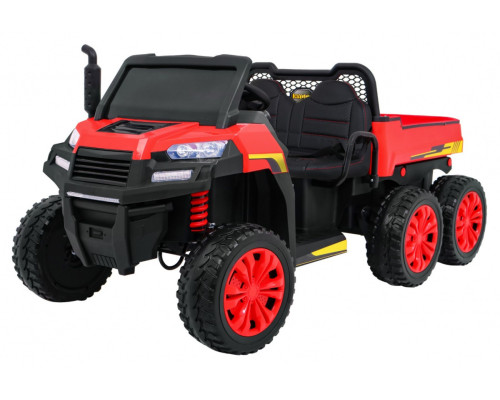 Автомобіль Farmer Truck для 2 дітей Red + 4x4 привід + Пульт + Kiper + Audio LED