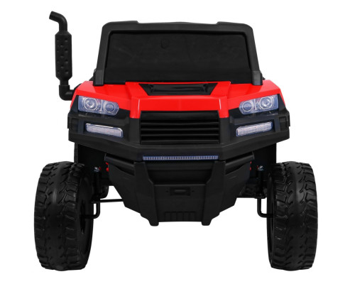 Автомобіль Farmer Truck для 2 дітей Red + 4x4 привід + Пульт + Kiper + Audio LED