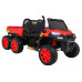 Автомобіль Farmer Truck для 2 дітей Red + 4x4 привід + Пульт + Kiper + Audio LED