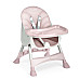 Стільчик для годування зі столиком Ricokids Milo 79 х 62 х 94 см - рожево-білий