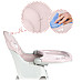 Стільчик для годування зі столиком Ricokids Milo 79 х 62 х 94 см - рожево-білий
