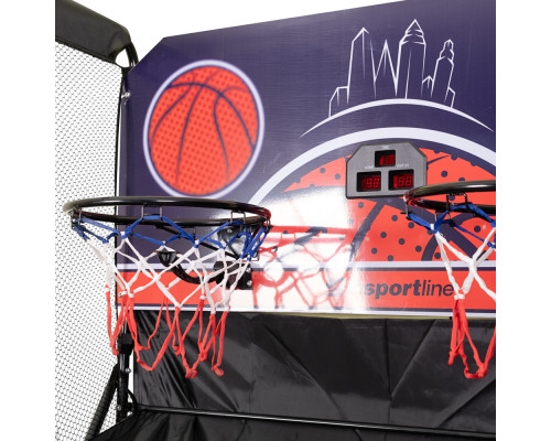 Ігровий набір баскетбольний inSPORTline Calister 220 х 117 х 207 см, чорний