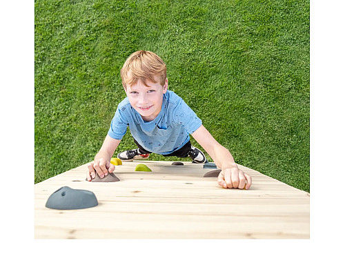 Дошка для скелелазіння Exit GetSet MB200/MB300, 220 х 113 см - коричнево-зелена