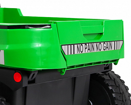Дитяча акумуляторна машинка Farmer Truck Зелена Дитяча акумуляторна машинка Farmer Truck Зелена