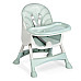 Стільчик для годування зі столиком Ricokids Milo 79 х 62 х 94 см - зелено-білий