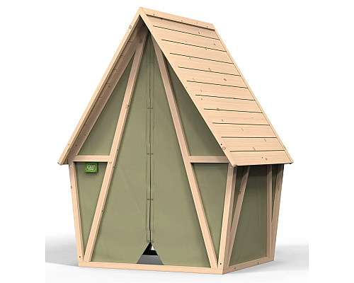 Ігровий будиночок EXIT Yuki 100, бежево-зелений