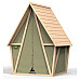 Ігровий будиночок EXIT Yuki 100, бежево-зелений