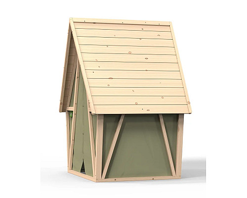 Ігровий будиночок EXIT Yuki 100, бежево-зелений