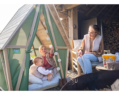 Ігровий будиночок EXIT Yuki 100, бежево-зелений