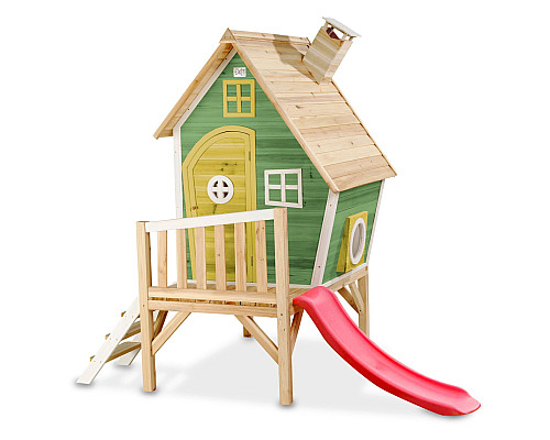 Дерев’яний ігровий будиночок EXIT Fantasia 300, зелений