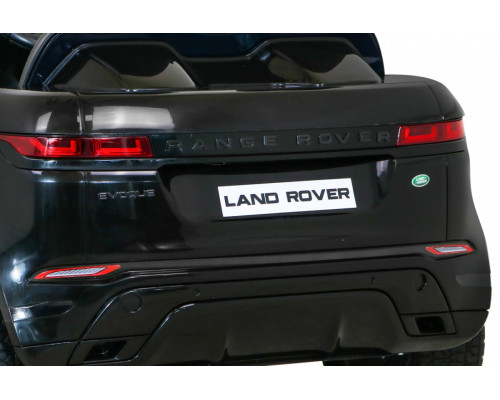 Дитяча акумуляторна машинка Range Rover Evoque Чорна