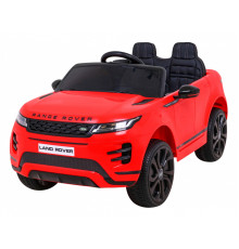 Дитячий Range Rover Evoque на акумуляторі, червоний + пульт дистанційного керування + Free Start+ MP3 LED