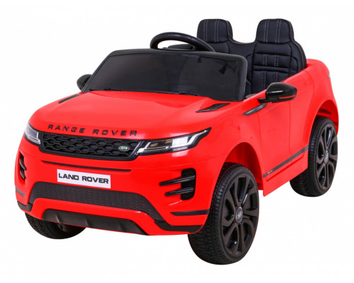 Дитячий Range Rover Evoque на акумуляторі, червоний + пульт дистанційного керування + Free Start+ MP3 LED