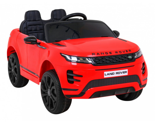 Дитячий Range Rover Evoque на акумуляторі, червоний + пульт дистанційного керування + Free Start+ MP3 LED