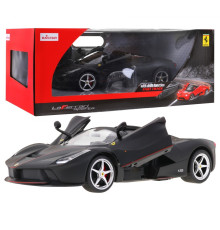 Ferrari LaFerrari Aperta чорний RASTAR модель 1:14 Автомобіль на дистанційному керуванні + пульт 2,4 ГГц