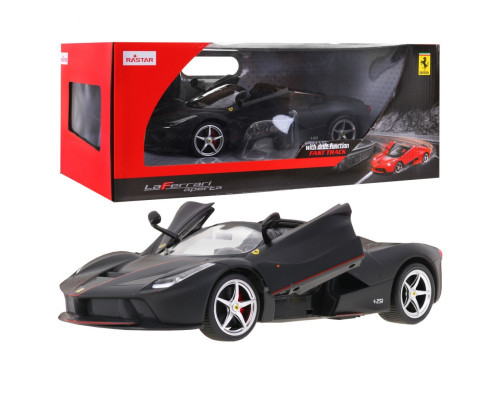 Ferrari LaFerrari Aperta чорний RASTAR модель 1:14 Автомобіль на дистанційному керуванні + пульт 2,4 ГГц