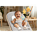 Крісло-гойдалка для немовлят Nukido 2в1 з іграшками, 74 х 40,5 х 47 см - сіра
