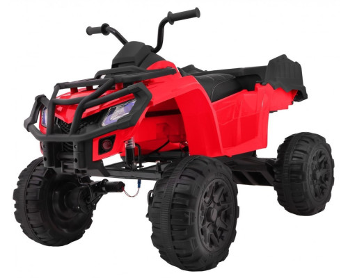 Дитячий квадроцикл Quad XL ATV 2.4GHz Red + Пульт + Привід 4х4 + Багажник + Free Start + EVA + Audio LED