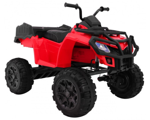 Дитячий квадроцикл Quad XL ATV 2.4GHz Red + Пульт + Привід 4х4 + Багажник + Free Start + EVA + Audio LED