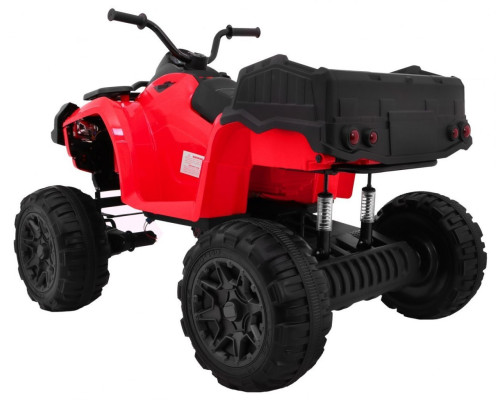 Дитячий квадроцикл Quad XL ATV 2.4GHz Red + Пульт + Привід 4х4 + Багажник + Free Start + EVA + Audio LED