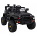 Дитяча акумуляторна машина Jeep Dark Night Black + Slow Start + EVA + Audio LED