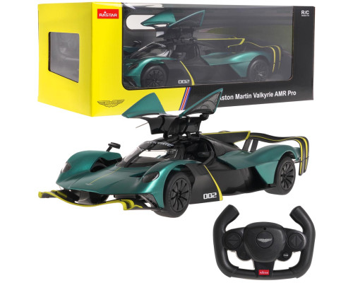 Машинка на радіоуправлінні 1:14 Aston Martin Valkyrie AMR Pro Dark Green RASTAR