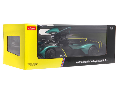 Машинка на радіоуправлінні 1:14 Aston Martin Valkyrie AMR Pro Dark Green RASTAR