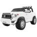 Toyota Tundra XXL для дітей White + Пульт + Багажник + LED + Аудіо + EVA + Free Start