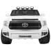 Toyota Tundra XXL для дітей White + Пульт + Багажник + LED + Аудіо + EVA + Free Start