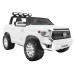 Toyota Tundra XXL для дітей White + Пульт + Багажник + LED + Аудіо + EVA + Free Start