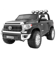 Toyota Tundra XXL для дітей Black + Пульт + Багажник + LED + Аудіо + EVA + Free Start