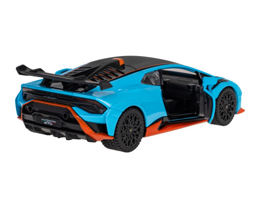 Lamborghini Huracan STO RASTAR модель 1:32 Металевий кузов + Двері, що відкриваються вручну