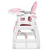 Стільчик для годування 5-в-1 Ricokids Sinco 57,5 х 104 см - рожево-білий
