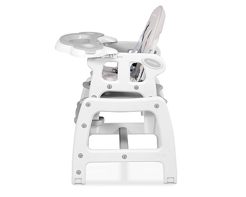 Стільчик для годування 5-в-1 Ricokids Sinco 57,5 х 104 см - сіро-білий