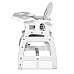 Стільчик для годування 5-в-1 Ricokids Sinco 57,5 х 104 см - сіро-білий