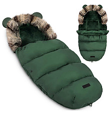 Конверт Elmi Ricokids для коляски та санок, 95 х 48 см - зелений