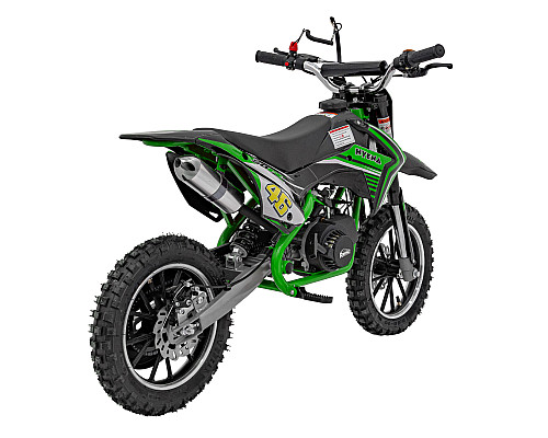 Дитячий акумуляторний мотоцикл RENEGADE 50R Зелений Дитячий акумуляторний мотоцикл RENEGADE 50R Зелений
