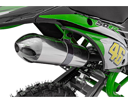 Дитячий акумуляторний мотоцикл RENEGADE 50R Зелений Дитячий акумуляторний мотоцикл RENEGADE 50R Зелений