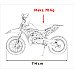 Дитячий акумуляторний мотоцикл RENEGADE 50R Зелений