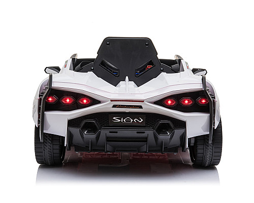 Lamborghini SIAN на акумуляторі для дітей Білий + Пульт + EVA + Free Start + Audio LED Lamborghini SIAN на акумуляторі для дітей Білий + Пульт + EVA + Free Start + Audio LED