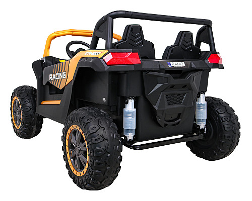 ATV Racing Баггі для 2 дітей Gold + 4x4 Drive + Пульт + Повільний старт + MP3 LED