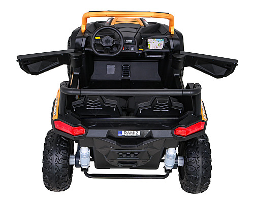 ATV Racing Баггі для 2 дітей Gold + 4x4 Drive + Пульт + Повільний старт + MP3 LED