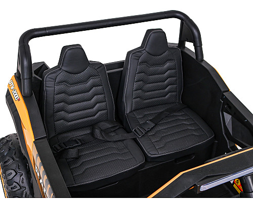 ATV Racing Баггі для 2 дітей Gold + 4x4 Drive + Пульт + Повільний старт + MP3 LED