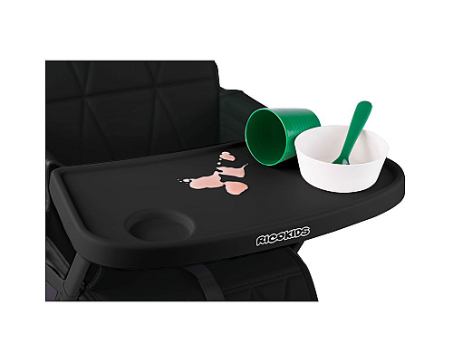 Стільчик для годування Ricokids Nuco 70 х 60 х 95 см - чорний