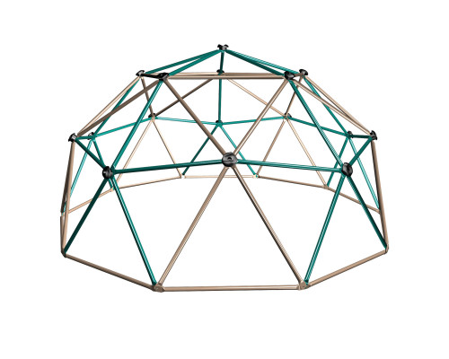 Дитячий ігровий купол для скелелазіння LIFETIME GEODOME 90136 коричнево-зелений