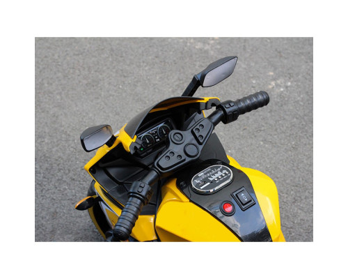 Дитячий електромотоцикл SPOKO SP-518 жовтий