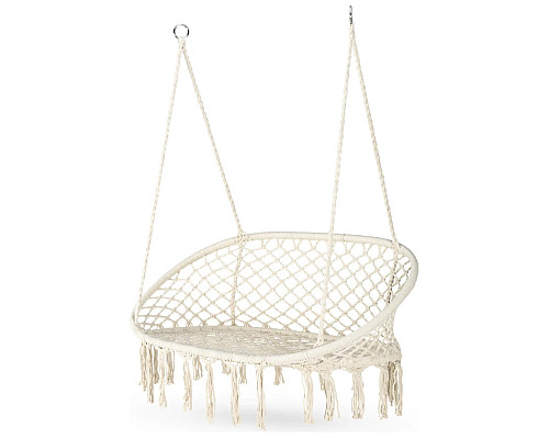Гойдалка двомісна Outtec Boho, 130 х 75 см - бежева