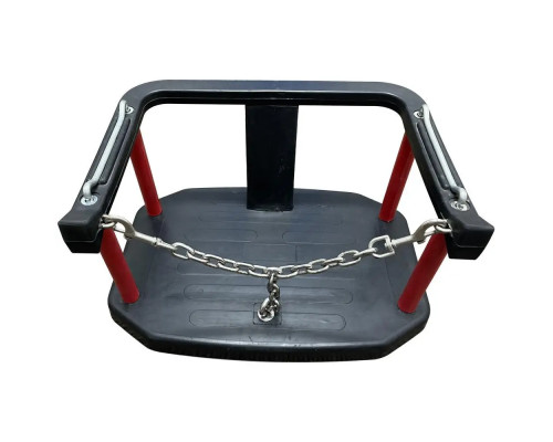 Гойдалка WCG Belt, 44,5 х 31 х 24 см - чорно-червона
