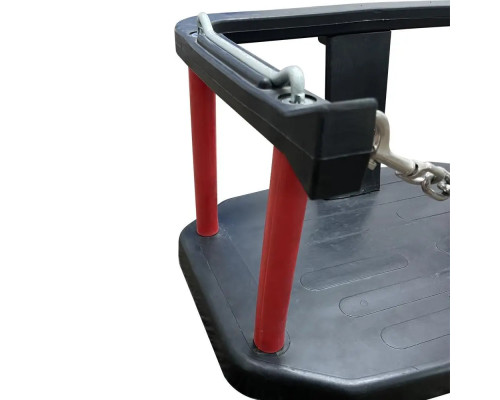 Гойдалка WCG Belt, 44,5 х 31 х 24 см - чорно-червона