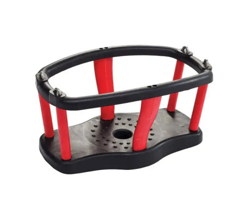 Гойдалка WCG Shield, 24 х 44,5 х 23,5 см - чорно-червона